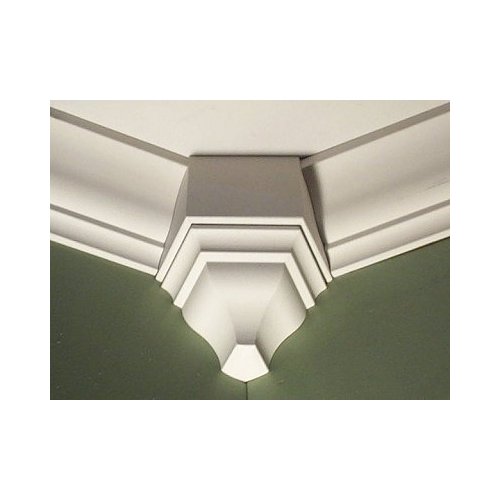 Crown Molding Corner 135 Degree Inside Block Fits 3 - 3 5/8 Inch Crown Molding