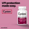Cystex Cranberry Urinary Tract Health Supplement with Probiotics and Vitamin C, Cranberry Pills for Women, Sugar Free, 75 Caplets