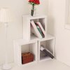 TOYANDONA 6pcs Dollhouse Miniature Storage Rack Floating Shelves Doll House Wall Rack Bookshelf Display Dollhouse Furniture Accessories White Miniature 1:12 Dollhouse Cabinet Bookshelf Storage Rack