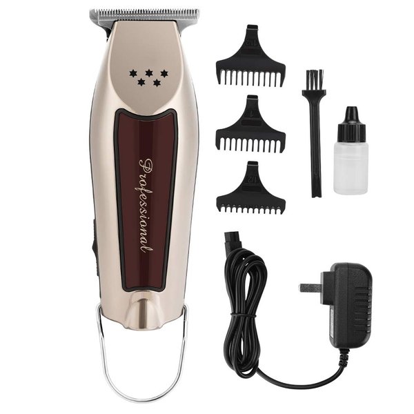 Professional Electric Hair Clipper Rechargeable Adjustable Hair Cutting Machine(US Plug 100-240V)