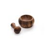 Ironwood Gourmet Olmec Acacia Wood Mortar and Pestle