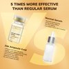 Abera Gold Anti-Wrinkle Ampoule, Anti-Aging Serum For All Skin Type with Peach Extract and Hyaluronic Acid, Skin Firming & Firming Serum, Hydrating Serum (Set 2)