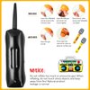 Leitee 5-Piece PVC 80s 90s Party Set: Inflatable Microphones, Boombox, Mobile Phone, Glasses - Disco Birthday Decorations for Teenagers