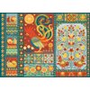 Cobble Hill 1000 Piece Puzzle - Scandi Chicken Quilt - Sample Poster Included