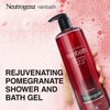 Neutrogena Rainbath Rejuvenating and Cleansing Shower and Bath Gel, Moisturizing Body Wash and Shaving Gel with Clean Rinsing Lather, Pomegranate Scent, 16 fl. oz