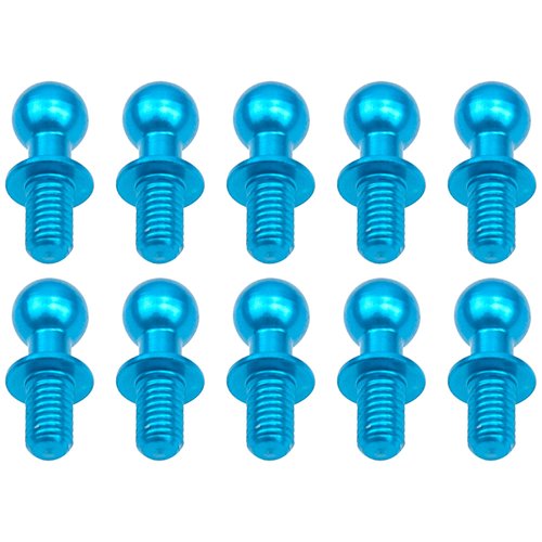 10Pack ShareGoo Metal M3 Ball Head Screw Tie Rod Bolts Shock Absorbers Ball Mounts Compatible with Tamiya TT01 TT02 Sakura D5 1/10 RC Car