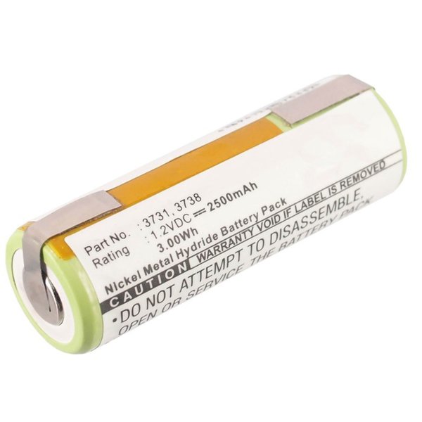 Exell Electric Toothbrush Battery for Oral-B Dental Care/Hygiene Fits Oral-B 3731, 3738, Professional Care 8000, 8300, 8500, 9500, Triumph 4000, Triumph 5000, Triumph 9500, Triumph 9900