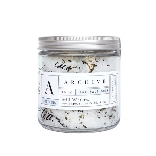Archive Still Waters Salt Soak Purifying Minerals Detoxify Moisturize Natural Ingredients Relaxing Bath Salts for Men or Women 16 oz