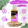 (1Pack = 3.38 oz / 100 ml) Nature Max Bitter Almond Oil Natural Undiluted Pure For Hair Skin Care Skincare Facial Body & Cold Pressed Premium زيت اللوز المر