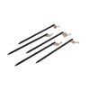 Pokinge 5pcs Wooden Hair Sticks with Tassel,Chinese Style Hanfu Pearl Flower Hairpin,Black Simple Hair Fork For Girls,Elegant Women Hair Clip (7 inch)