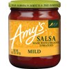 Amy's Salsa, Mild Salsa, Made With Organic Tomatoes, Gluten Free, Vegan Snacks, 14.7 Oz