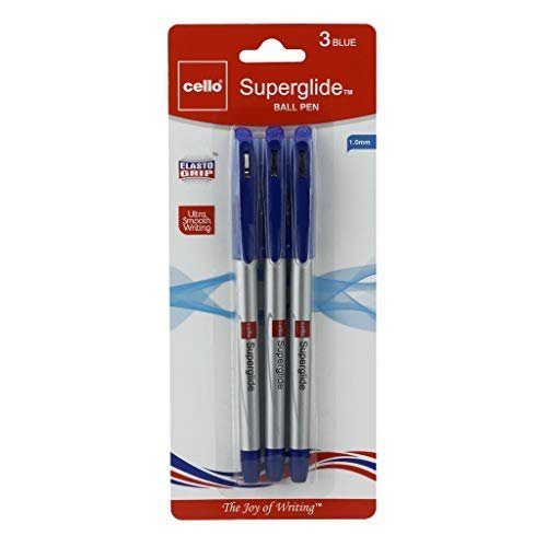 Cello Superglide Pen blue Pack of (6)