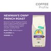 Newman's Own Organics Newman's French Roast, Ground Coffee, Fair Trade Certified, Dark Roast, Bagged 10oz