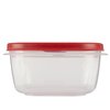 Rubbermaid Easy Find Lids Food Storage Container, 5 Cup, Racer Red