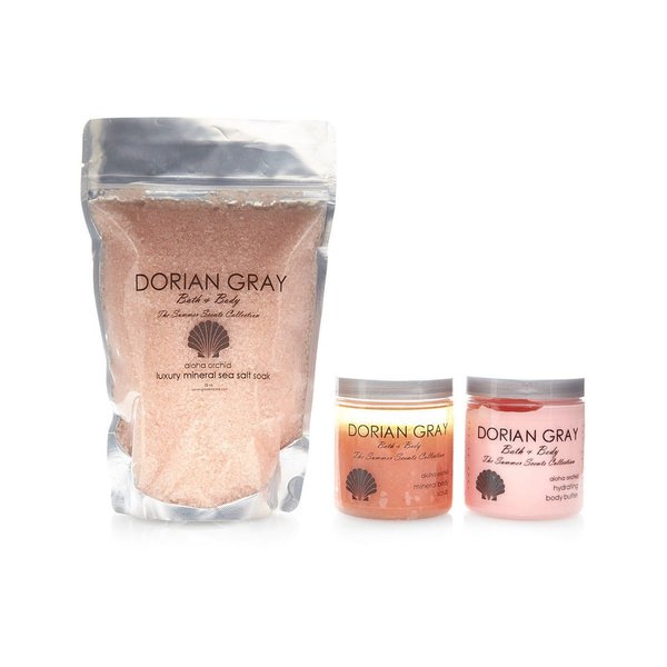 Dorian Gray Summer Scents 3-piece Gift Set Aloha Orchid