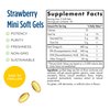 Nordic Naturals ProOmega Junior - Fish Oil, 340 mg EPA, 245 mg DHA, Support for Healthy Neurological, Nervous System, Eye, and Immune System Development*, Strawberry Flavor, 90 Soft Gels