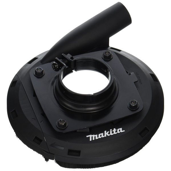 Makita 195386-6 7" Dust Extraction Surface Grinding Shroud, Red