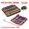Pepperell Weaving Loom Retro Craft Kit, Red, 1 Count (Pack of 1)