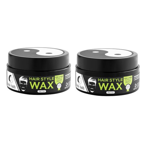 Humble Health (2-Pack) Dao Hair Styling Wax - Natural Look - Extra Strong Hold - Matte/Low Shine - Premium Styling Putty - Easy to Wash 100g (3.5oz)