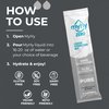 MyHy Zero Sugar Free Liquid Hydration Packets, Electrolyte Drink Mix for Adults & Kid Hydration, Dehydration Relief for Travel, Pregnancy, Sports, Hangovers, Bachelor Party – Pure, 5 Count