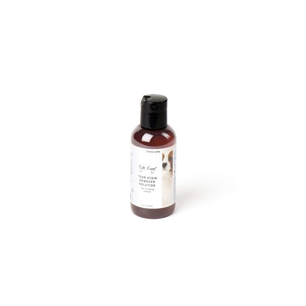 Eye Envy Tear Stain Remover Solution for Dogs|100% Natural,Safe|Recommended by Breeders/Vet/Professional Handlers/Groomers|Contains colloidal Silver|Remove Stains from White/Light Fur,Skin Folds (4oz)