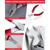 Professional Nail Clippers for Thick Nail, 7 in 1 Set Super Sharp Podiatrist Toenail Clippers, Stainless Steel Ingrown Toenail Pedicure Clipper Cutters for Manicure, Men, Women, Seniors