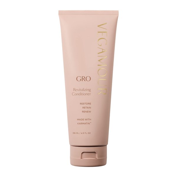 VEGAMOUR GRO Revitalizing Conditioner, Support Thicker, Fuller Looking Hair, Conditioner Formulated Without Sulfates for Thinning Hair, Natural Citrus Scent (8 fl. oz.)