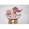 Janod Twist My First Tea Set - 16 Piece Wood and Felt Beginner Play Food Set - Includes Everything for Teatime - Pretend Play Set - Ages 2 - 5 Years - J06631