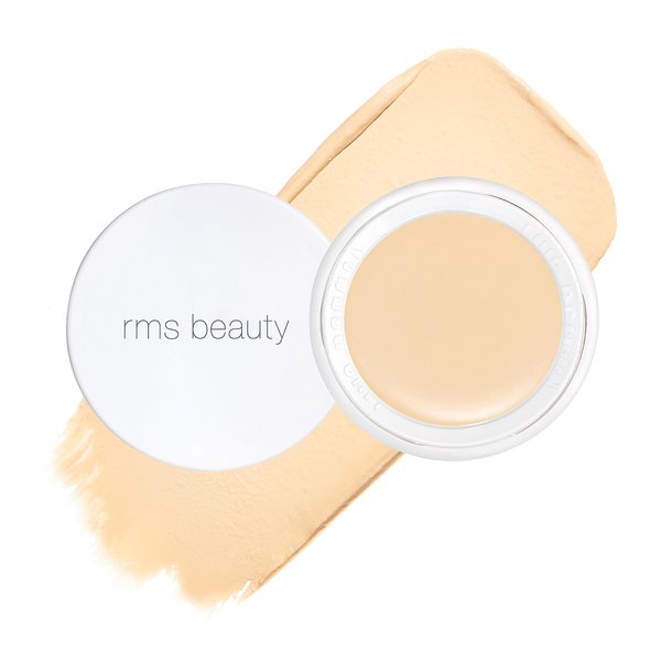 RMS Beauty “Un” Cover-Up Concealer - Organic Cream Concealer & Foundation, Hydrating Face Makeup for Healthy Looking Skin - No.00 (0.2 Ounce)