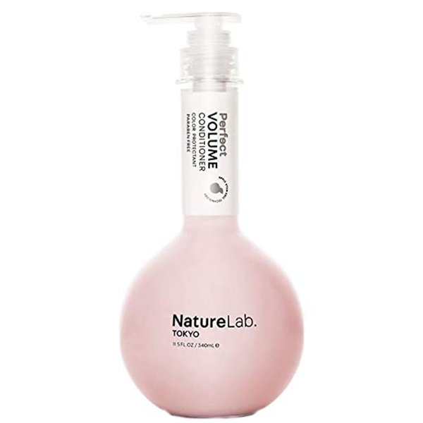 NatureLab TOKYO Perfect Volume Conditioner: Lightweight Hair Conditioner, Build Lift, and Body to Flat, Fine, or Limp Hair I 11.5 FL OZ / 340ml