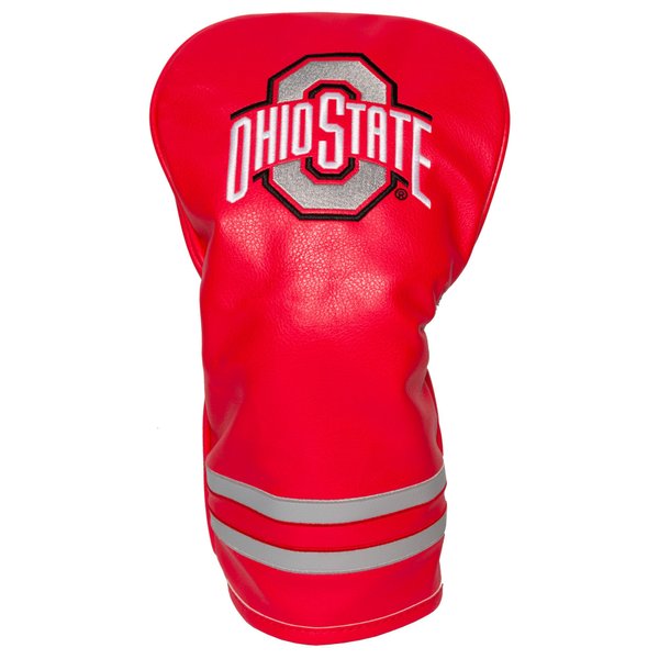 Team Golf NCAA Ohio State Buckeyes Vintage Driver Head Cover Vintage Driver Golf Club Headcover, Form Fitting Design, Retro Design & Superb Embroidery