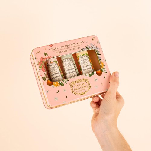 Panier des Sens - Gift for Women - Hand Cream Trio Orange Blossom, Jasmine, Geranium - Gift Ideas for Her Made in France – Hand Lotion Gift Set with 97% Natural Ingredients - Mini Hand Lotion 3x1Floz