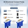 HYANGQU 5ft VGA Cable 2-Pack, Male to Male Monitor Cord for PC Laptop to Projector Display, HD 15-Pin Video Cable for Office Home, Desktop, TV