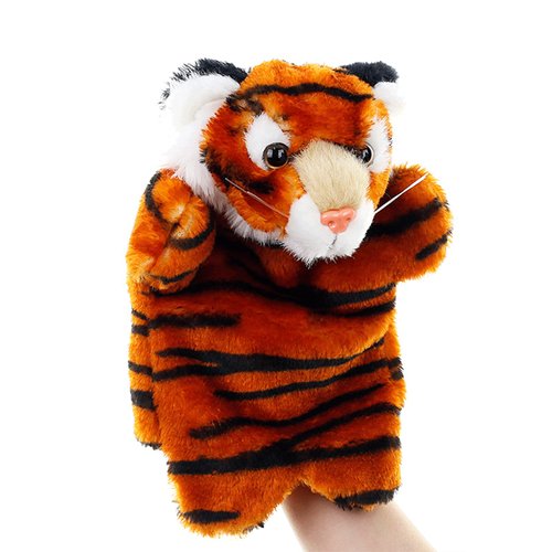 RIY Hand Puppet - Forest Animals Friends Educational Puppets Tiger