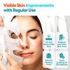 Derma J- Premium Face Mask Pack with Collagen Peptides. Face Mask for Moisturizing, Brightening Skin, Anti-Aging, and elasticity. Dermatologist Tested and Recommended for All Skin types. 5pcs