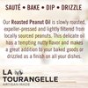 La Tourangelle, Roasted Peanut Oil, Slow Roasted Expeller-Pressed for Rich Flavor, Perfect for Cooking & Baking, Med-High Heat, Unrefined, Small Batch Production in USA, 16.9 fl oz