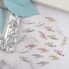 40pcs Alloy Gun Nail Charms,3D Retro Punk Gun Nail Art Charms Metal Gun Charms for Nails DIY Pistol Weapon Nail Charm AK Gun Nail Jewels for Nail Art Rhinestones Nail Accessories Nail Decor Supplies