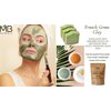 MB Herbals French Green Clay 100g | (3.5 oz) | 100% Pure Montmorillonite Clay | Absorbs Excess Oil | Detoxifies Skin | Recommended For Oily Skin | Mined and Processed in India