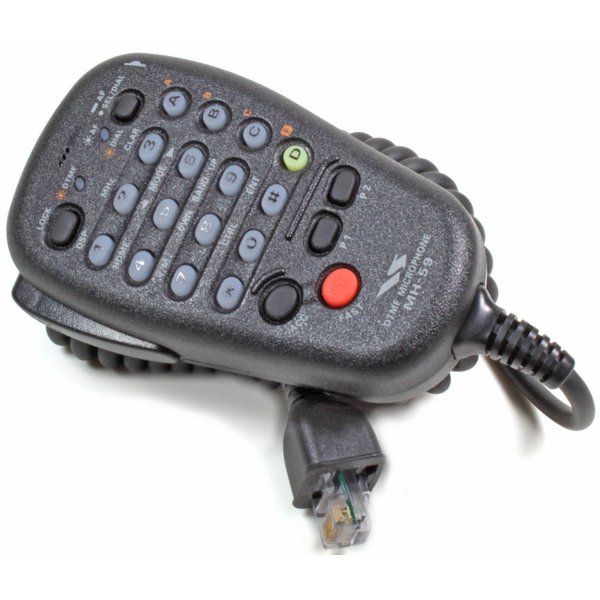 MH-59A8J Yaesu Back-Lit DTMF Hand Microphone (FT-857(D), FT-897(D)
