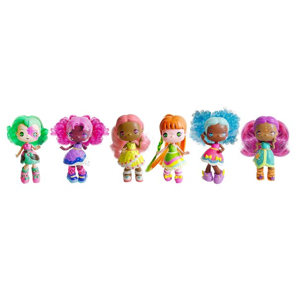 Sugar Surprise Collectible Dolls, 10 Surprise Pieces, Reusable Fluff & Mold Accessories, Sensory Play, Ages 3+