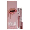 Kylie Cosmetics Velvet Lip Kit - 700 Bare for Women - 2 Pc 0.10 oz Velvet Liquid Lipstick, 0.03 oz Lip Liner