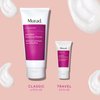 Murad AHA/BHA Exfoliating Facial Cleanser - Hydration Exfoliating & Moisturizing Salicylic, Lactic and Glycolic Acid Face Wash - Creamy Skin Smoothing Treatment Backed by Science, Travel size, 2 Fl Oz