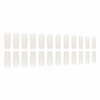 MISUD Press on Nails Extra Long Square Fake Nails Squoval Acrylic Nails Glossy Glue on Nails Pure White Artificial Nails Solid Color Gel False Nails for Women 24 pcs