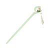 Leadigol 2PCS Acetic acid Bell Orchid Hair Stick,Ancient Style Hair Sticks Simple Flower Tassel Hair Clip for Women
