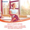 Umeken Elastin Beauty- Edible Elastin, Collagen, Hyaluronic Acid, and Vitamin C to maintain Skin Elasticity, Radiance, and Firmness from the inside out. Packets, Powder Form, 1-2 month supply.