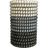 Hodooly 15 Pcs Spiral Hair Ties, Coil elastics Hair Ties, Gray Medium Spiral Hair Ties,No Crease Hair Coils, Telephone Cord Plastic Hair Ties