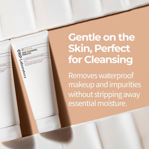 CNP Deep Cleansing Perfecta (150ml/5.07fl oz) – Mineral Oil-Free Deep Cleanser for Waterproof Makeup Removal, Suitable for All Skin Types, Korean Skin Care