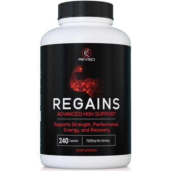 HGH Supplements for Men & Women - Regains Natural Anabolic Muscle Growth Building & Human Growth Hormone for Men, Muscle Builder for Men, Muscle Recovery Post Workout Supplement, 240 Protein Pills