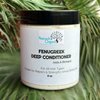 Fenugreek Infused Amla Deep Conditioner - For Dry, Thinning Hair - Intense Nourishment with Aloe Vera, Bhringraj, Brahmi - Boost Hair Strength and Silky Hair - 8oz