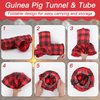 Rypet Guinea Pig Tunnels & Tubes Collapsible 3 Way Small Animals Hideaway Activity Tunnel Toys for Guinea Pig Chinchilla Ferret Hamster